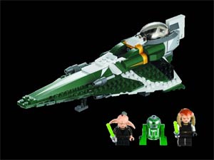 LEGO Star Wars Saesee Tiins Jedi Starfighter Set