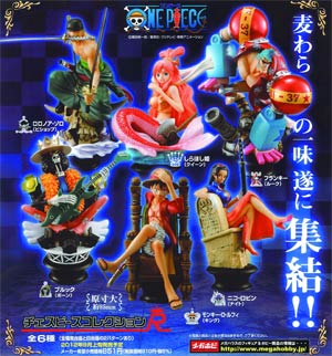 One Piece Chess Piece Collection Vol 2 Blind Mystery Box 6-Piece Display