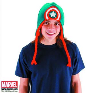 Marvel Comics Laplander Hat - Captain America