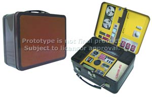 Six Million Dollar Man Oscar Briefcase Tin Tote