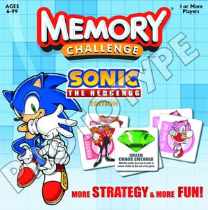Memory Challenge Sonic The Hedgehog Edition