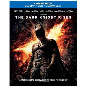 Batman Dark Knight Rises Blu-ray Combo DVD