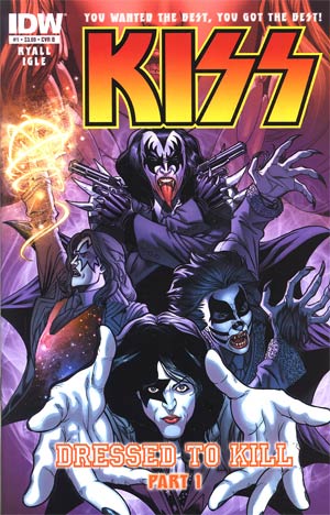 KISS Vol 2 #1 Cover B Jamal Igle Cover