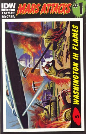 Mars Attacks Vol 3 #1 Cover E 1st Ptg Regular Card 05 Cover