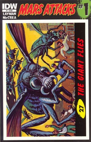 Mars Attacks Vol 3 #1 Cover Z-A 1st Ptg Regular Card 27 Cover