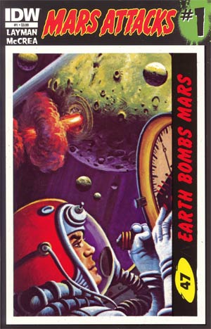 Mars Attacks Vol 3 #1 Cover Z-U 1st Ptg Regular Card 47 Cover