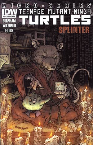 Teenage Mutant Ninja Turtles Micro-Series #5 Cover A Splinter Regular David Petersen