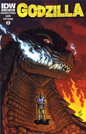 Godzilla Vol 2 #2 Cover B Regular Matt Frank Cover