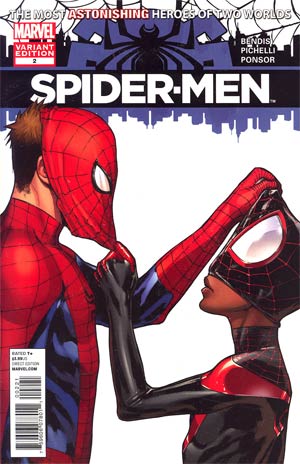 Spider-Men #2 Cover C Incentive Sara Pichelli Variant Cover