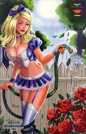 Grimm Fairy Tales Presents Alice In Wonderland #6 Phoenix Comic Con Exclusive Joe Pekar Variant Cover