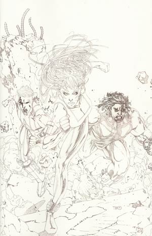 Hypernaturals #1 Incentive Timothy Green II Sketch Cover