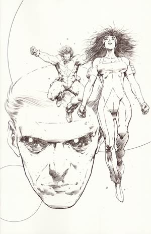 Hypernaturals #1 Cover F Incentive Trevor Hairsine Sketch Cover