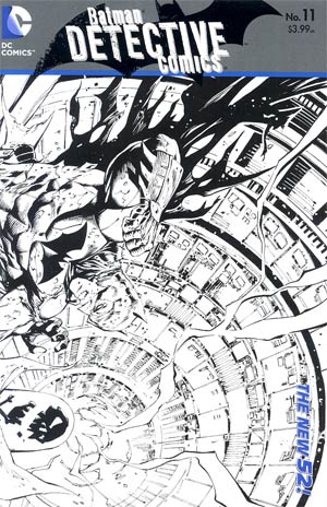 Detective Comics Vol 2 #11 Incentive Tony S Daniel Sketch Cover