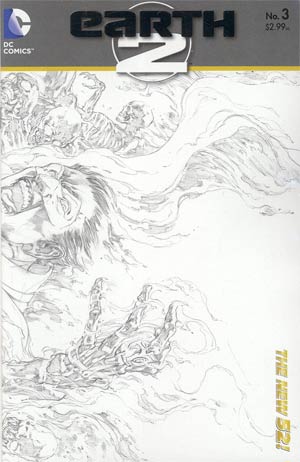 Earth 2 #3 Incentive Ivan Reis Sketch Cover