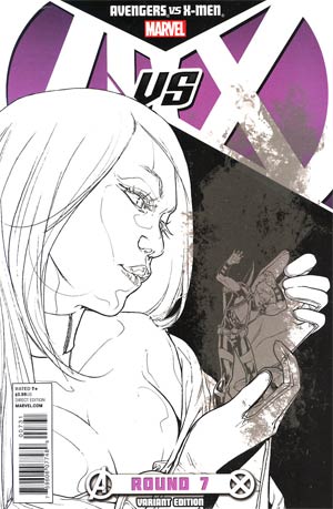 Avengers vs X-Men #7 Cover F Incentive Sara Pichelli Sketch Cover