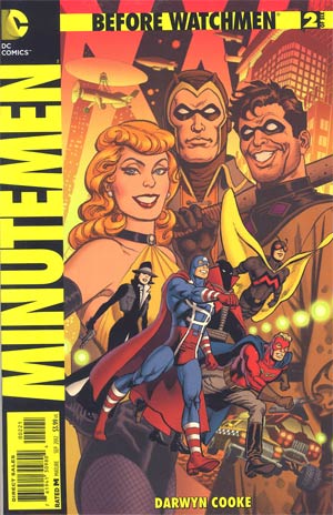 Before Watchmen Minutemen #2 Cover B Incentive Jose Luis Garcia-Lopez Variant Cover