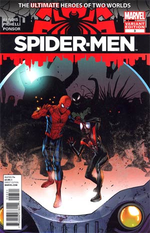 Spider-Men #3 Cover C Incentive Sara Pichelli Variant Cover