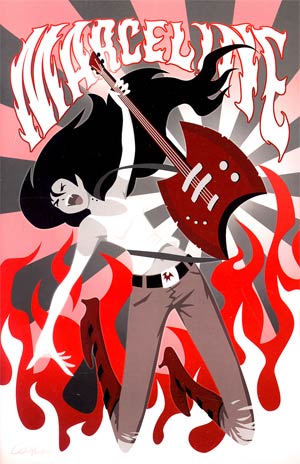 Adventure Time Marceline And The Scream Queens #1 Cover C Incentive Colleen Coover Virgin Variant Cover