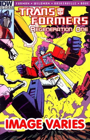 Transformers Regeneration One #81 Incentive Geoff Senior Variant Cover