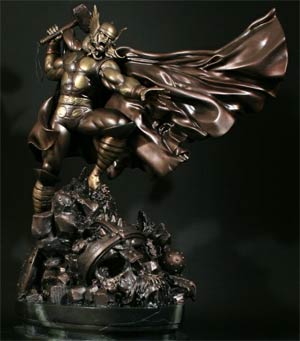 Spider-man Faux Bronze Marvel Comics Statue Bowen Designs 2008 Amricons 