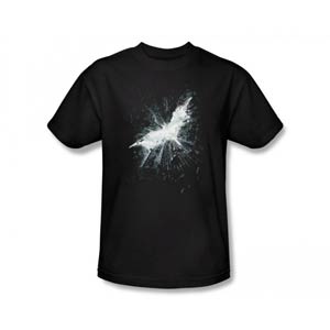 Batman The Dark Knight Rises Teaser Poster Black T-Shirt Large