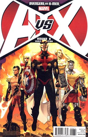 Avengers vs X-Men #8 Cover E Incentive Adam Kubert Variant Cover