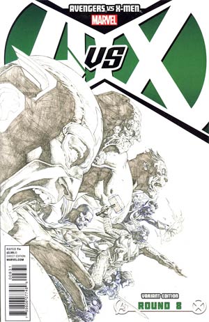 Avengers vs X-Men #8 Cover G Incentive Jerome Opena Sketch Cover