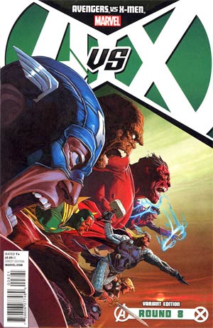 Avengers vs X-Men #8 Cover F Incentive Jerome Opena Variant Cover