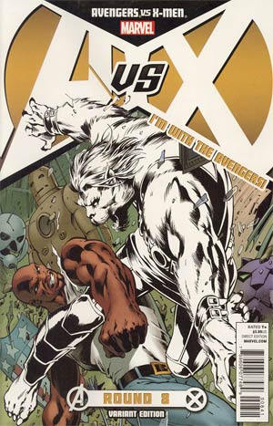 Avengers vs X-Men #8 Cover B Variant Team Avengers Cover
