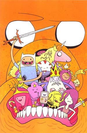 Adventure Time #6 Cover C Incentive Dan Hipp Virgin Variant Cover