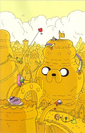 Adventure Time #6 Cover D Incentive Steve Wolfhard Virgin Variant Cover
