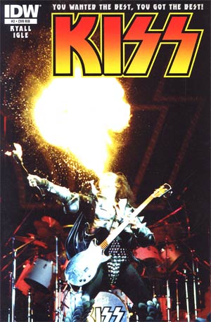 KISS Vol 2 #2 Cover D Incentive KISS Photo Variant Cover