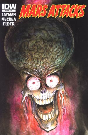 Mars Attacks Vol 3 #2 Cover B Incentive Sam Kieth Variant Cover