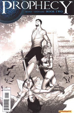 Prophecy #2 Incentive Paul Renaud Black & White Cover