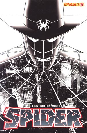 Spider #3 Incentive John Cassaday Black & White Cover