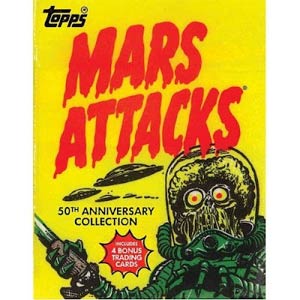 Mars Attacks Heritage Trading Cards Pack