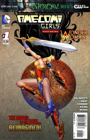 Ame-Comi Girls #1 Cover A Featuring Wonder Woman Regular Amanda Conner Cover