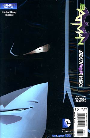 Batman Vol 2 #13 Cover C Combo Pack With Polybag (Death Of The Family Tie-In)