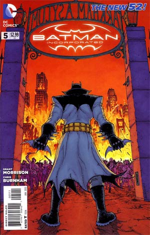 Batman Incorporated Vol 2 #5 Cover A Regular Chris Burnham Cover