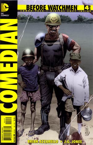 Before Watchmen Comedian #4 Cover C Combo Pack With Polybag