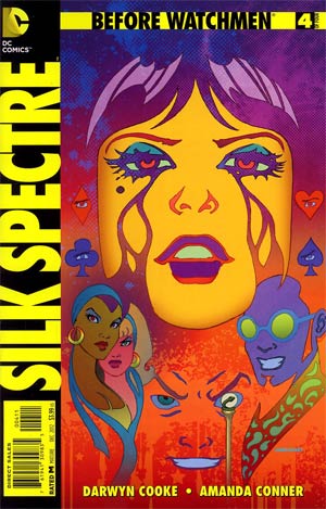 Before Watchmen Silk Spectre #4 Cover A Regular Amanda Conner Cover