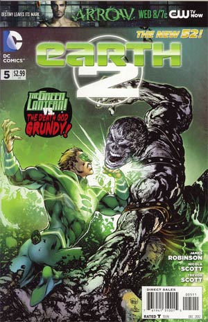 Earth 2 #5 Regular Ivan Reis Cover