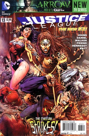 Justice League Vol 2 #13 Regular Tony S Daniel Cover