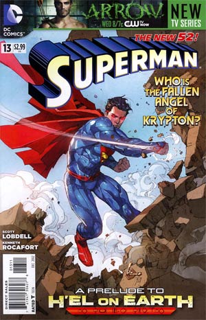 Superman Vol 4 #13 Regular Kenneth Rocafort Cover (Hel On Earth Prelude)