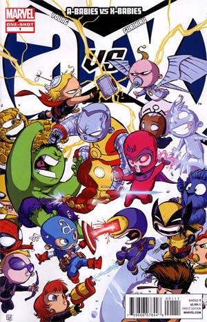 A-Babies vs X-Babies #1 Regular Skottie Young Cover