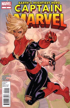 Captain Marvel Vol 6 #5 Regular Terry Dodson Cover