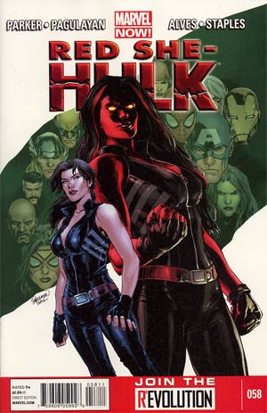 Red She-Hulk #58 Cover A 1st Ptg Regular Carlo Pagulayan Cover