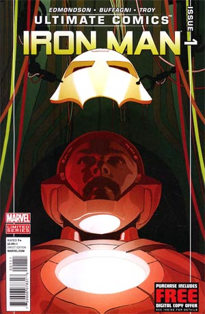 Ultimate Comics Iron Man #1 Regular Frank Stockton Cover