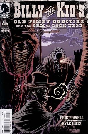 Billy The Kids Old Timey Oddities And The Orm Of Loch Ness #1 Regular Kyle Hotz Cover