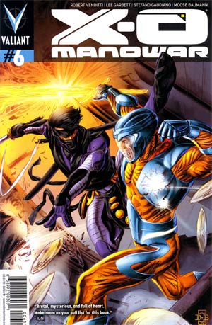 X-O Manowar Vol 3 #6 Cover A 1st Ptg Regular Doug Braithwaite Cover